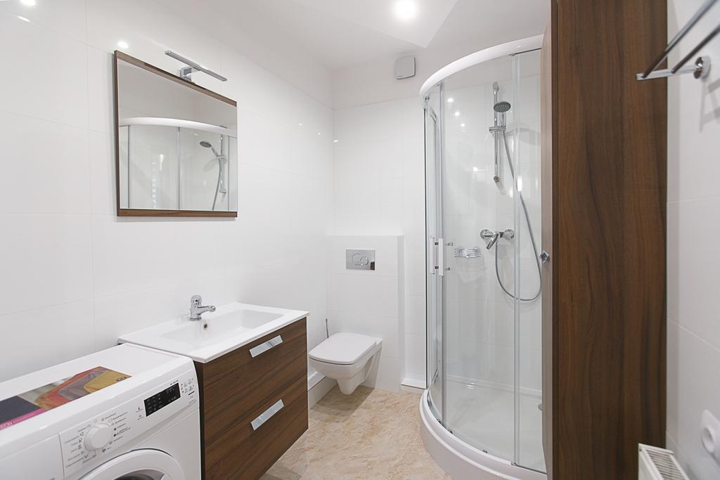 Nowoczesny Apartament Chrobrego Appartamento Danzica Esterno foto