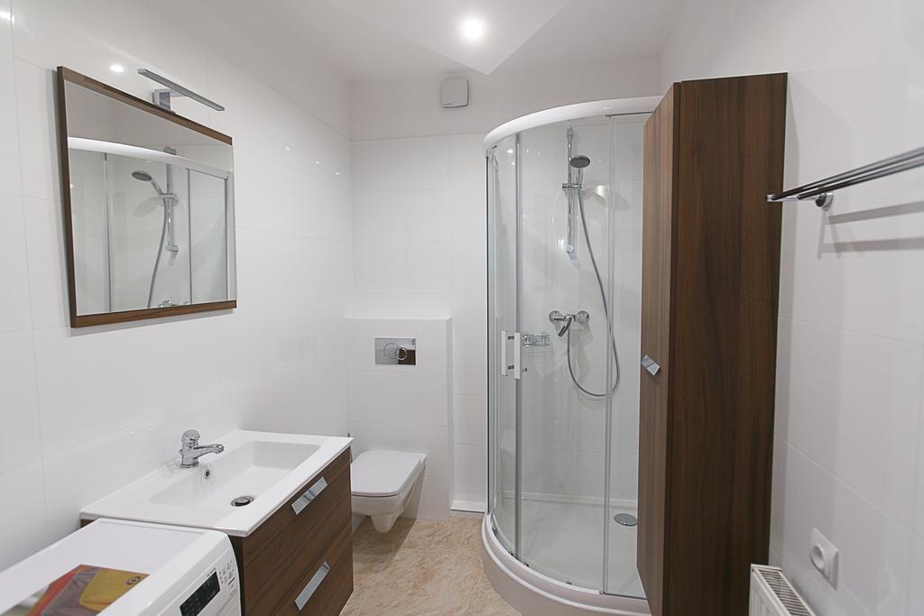 Nowoczesny Apartament Chrobrego Appartamento Danzica Esterno foto